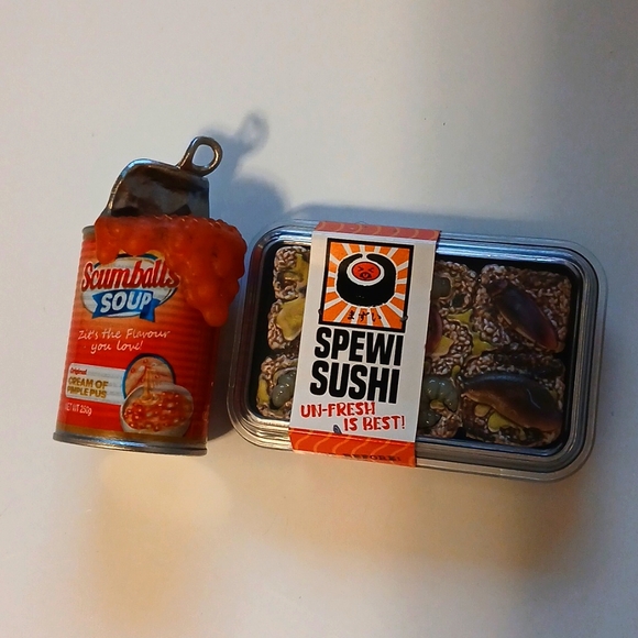 Zuru Mega Gross Minis Spewi Sushi And Scumballs Soup - Picture 1 of 5